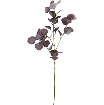 umělá květina House Doctor Umělá květina Eucalyptus Burgundy 75 cm