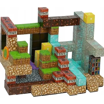 ostatní stavebnice Velká magnetická stavebnice Iron Diamond Gold TNT 220ks