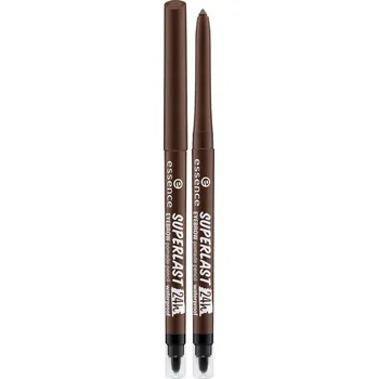 Tužka na obočí Essence Superlast 24h voděodolná tužka na obočí 30 Dark Brown 0,31 g