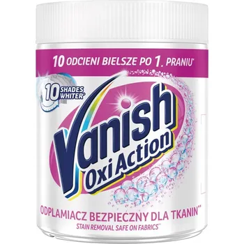 Odstraňovač skvrn Odstraňovač skvrn na prádlo Vanish Oxi Action pro bílé prádlo 0.47 kg