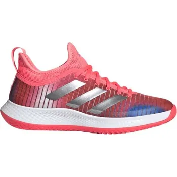 Dámská tenisová obuv Dámská tenisová obuv adidas DEFIANT GENERATION W 4.5 Růžová, Červená, Bílá, Modrá