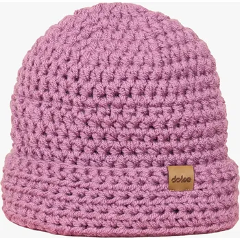 Čepice Doke Háčkovaná čepice Fred Lilac Velikost: Univerzální (od 12 let)