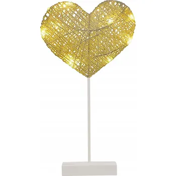 Lampička Lampa LED w kształcie serca dekoracyjna dekorativní valentýnská stolní lampička