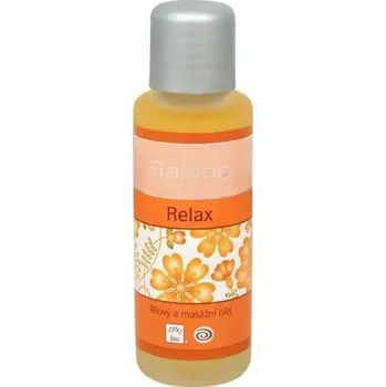 Masážní přípravek Saloos Bio tělový a masážní olej - Relax