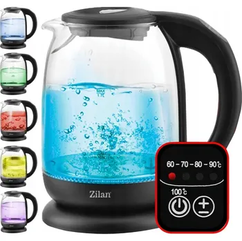 Rychlovarná konvice Rychlovarná konvice Zilan ZLN3956 2200 W 1,8 l průhledná (bezbarvá)