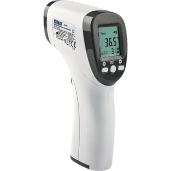 Teploměr osobní Bezkontaktní teploměr Tech-Med, LCD displej, paměť pro 32 výsledků, TM-F03BB