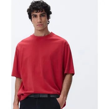 Pánské tričko Reserved - Tričko boxy - červená - 298FP-33X - 298FP-33X-L