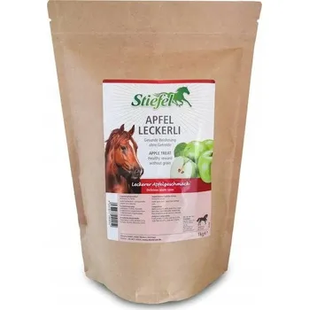 Pro koně Bonbóny Stiefel Apfel Leckerli 1 kg