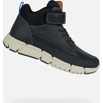 Chlapecká obuv Geox Chlapecké Černá chlapecká kotníková obuv Geox Flexyper Černá 34 (2483391)