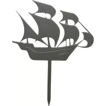 Zápich Plachetnice (koráb) PLA stříbrná