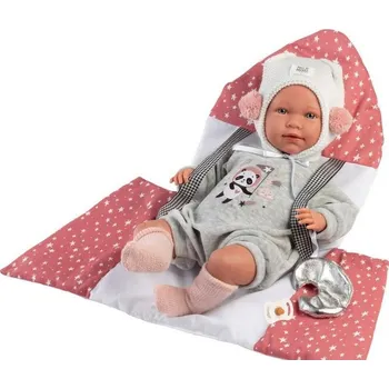 Panenka PANENKA MIMINKO MIMI PLAČÍCÍ S NOSÍTKEM 42 CM