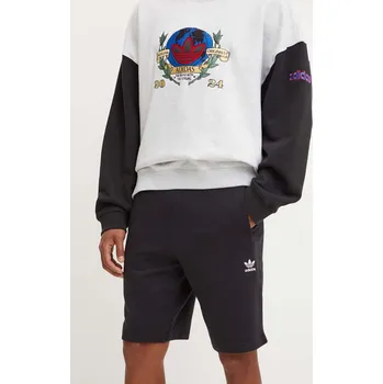 Bavlněné šortky adidas Originals Essential IY8520 černá 99X, vel. XL