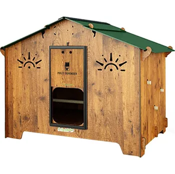 kurník BRAVSON GROUP s.r.o. Kurník pro slepice POLLY CHALET 2XL 124x141x100 cm