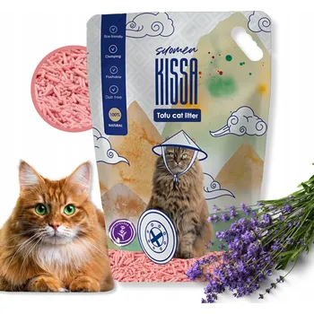 SUOMEN KISSA hrudkující stelivo pro kočky z tofu s vůní LEVANDULE 6 l