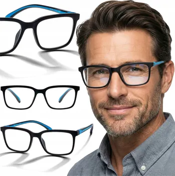 Brýle na čtení BRÝLE NA ČTENÍ KOREKČNÍ +2 S POUZDRO Brilo RE102-A/200