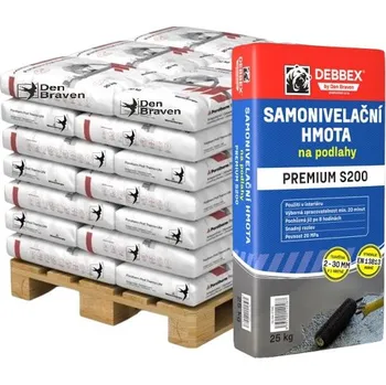 Den Braven Premium S200 samonivelační hmota na podlahy, 750 kg