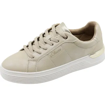 Dámské tenisky s.OLIVER Dámské přírodní tenisky s.OLIVER, model 2177802.81D9 beige/gold Velikost: 38