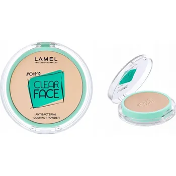 Pudr Lamel OhMy Antibakteriální kompaktní pudr 6g Clear (402)
