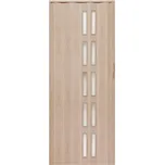 Skládací dveře 005S 80/203/0,6 L/P dub…