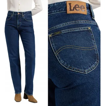 Dámské džíny Lee RIDER CLASSIC dámské džíny rovného střihu, velikost 29/31
