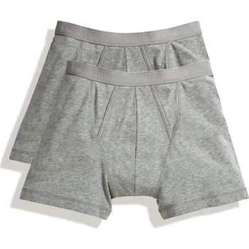 Pánské boxerky šortkového střihu 2ks FRUIT OF THE LOOM S