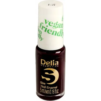 Přípravek na nehty DELIA VEGAN FRIENDLY LAK NA NEHTY Velikost S 225 Black Berry (Ostružina)