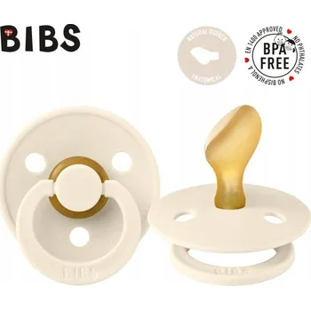 dudlíky Anatomický Dudlík Bibs , ortodontický gumový, 6 měsíců +