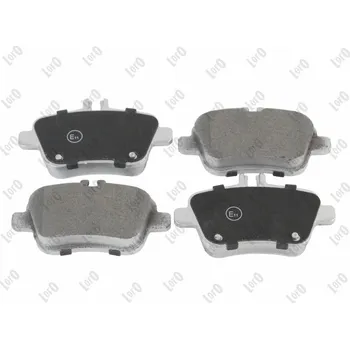 Brzdová destička Sada brzdových destiček, kotoučová brzda ABAKUS 231-02-187