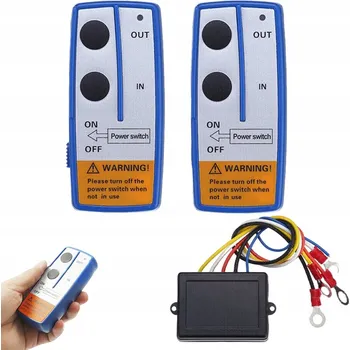 Bezpečnostní kamera BEZDRÁTOVÉ DÁLKOVÉ OVLÁDÁNÍ PRO ELEKTRICKÝ NAVIJÁK 30 M 12V/24V 434 MHZ 50 MAH