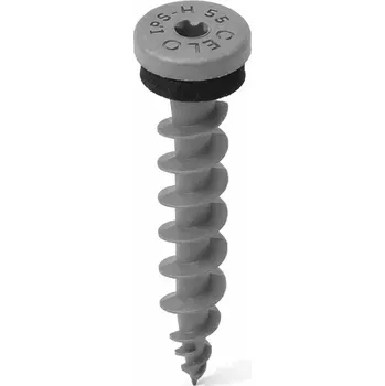 Vrut Vrut do polystyrenu 80mm, antracit, RAL 7016