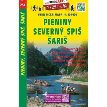 SC 234 Pieniny, Severný Spiš, Šariš 1:100 000