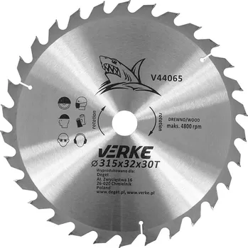 Verke Vidiový kotouč, V44065 315 x 32 mm 30 zubů