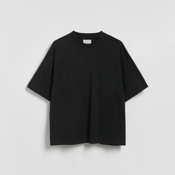 Reserved - Tričko boxy - černý - 298FP-99X - 298FP-99X-XXL