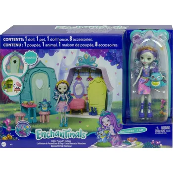 Panenka Mattel ENCHANTIMALS DOMÁCÍ MAZLÍČCI ASST