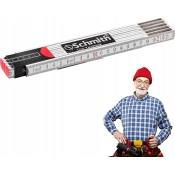 metr Skládací metr Schmith 1 m