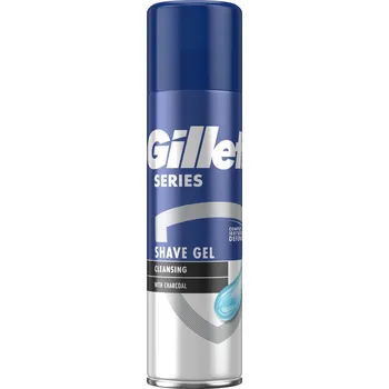 Gillette Series Čisticí gel na holení s aktivním uhlím, 200 ml