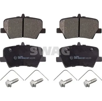 Brzdová destička Sada brzdových destiček, kotoučová brzda SWAG 33 10 7623
