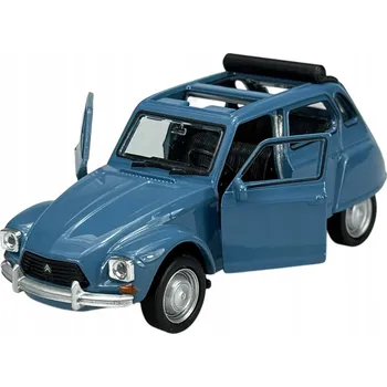 autíčko WELLY OLD TIMER CITROEN DYANE MODRÝ 1:34 NOVÝ KOVOVÝ MODEL 43859