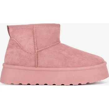 Dámská zimní obuv Jenny dámské kotníkové boty platforma velikost 38