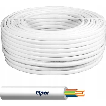 elektrický kabel Instalační kulatý kabel YDY Elpar 3 x 4