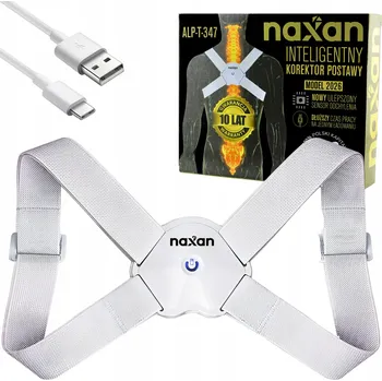 Korektor držení těla Naxan pro páteř, ortopedický na záda, "pavouk" s USB