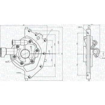 Motor automobilu Olejové čerpadlo MAGNETI MARELLI 351516000060