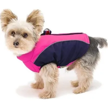 Kosmetika pro psa Zateplený kabátek Didog pro malé psy a kočky, fleecová reflexní bunda pro psy do chladného počasí,