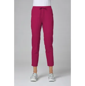 Dámské kalhoty Dámské kalhoty LuXmi s rovnými nohavicemi - Toskánské víno M