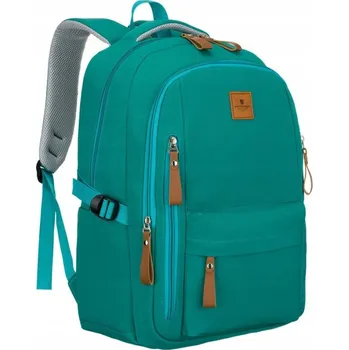 Sportovní batoh Vícekomorový Školní batoh Peterson zelený 28 l