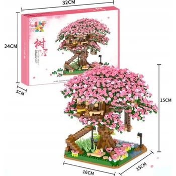 ostatní stavebnice Stromek Bonsai Stavebnice - Višeň 2138 ks