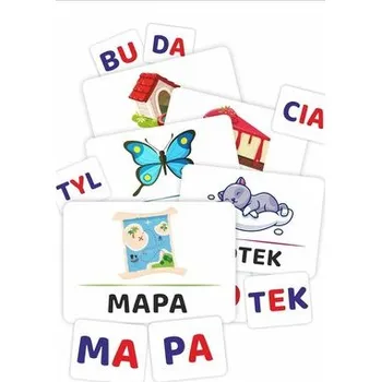 Přírodní věda Układanka sylabowa. Wyrazy dwusylabowe 126 kart