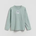 Reserved - Tričko s dlouhými rukávy - bleděmodrá - 020HS-05X - 020HS-05X-158