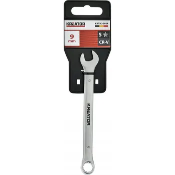 Klíč Kreator KRTH30404 - Oboustranný klíč očko/otevřený 9mm