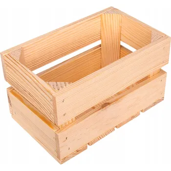 Úložný box Dřevia Dřevěná bedýnka 20 × 12 × 12 cm